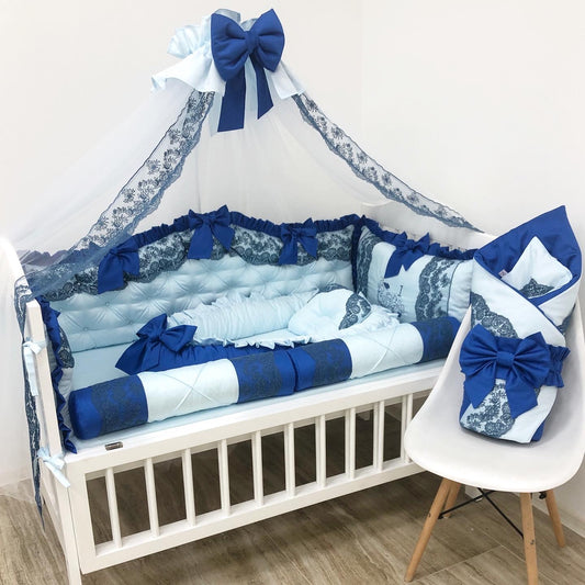 Crib set “Blue Little Prince”