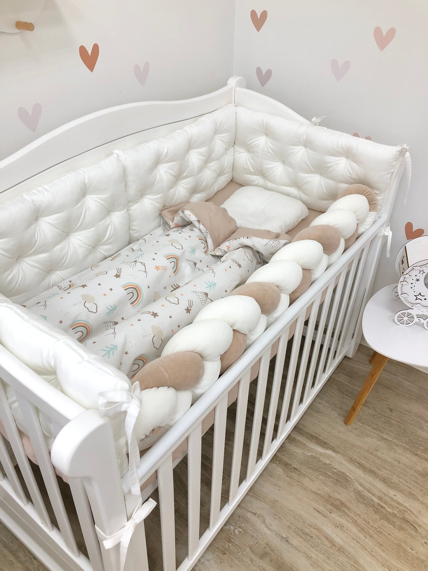 Crib set "Latte"