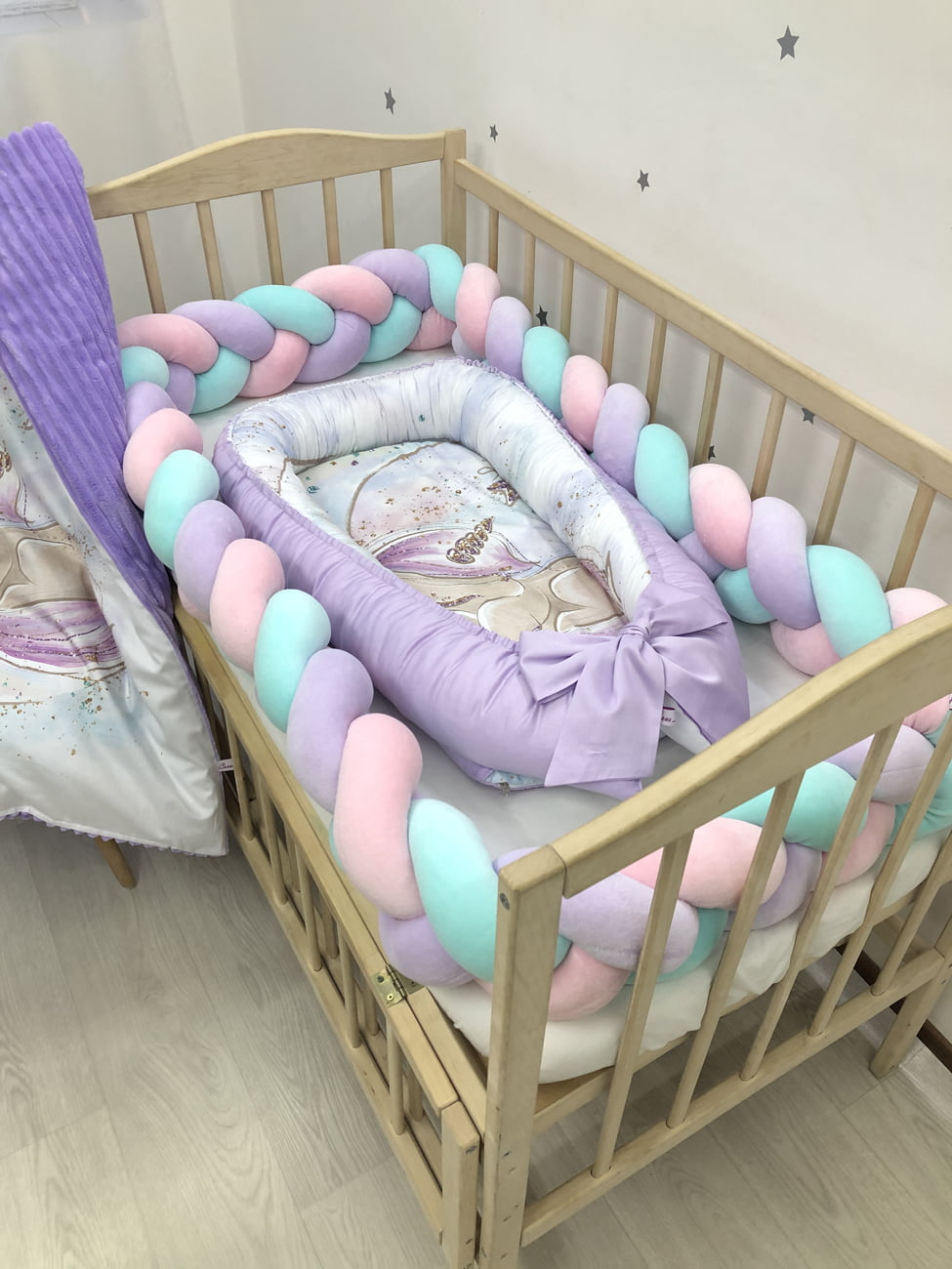 Crib set “Unicorn”