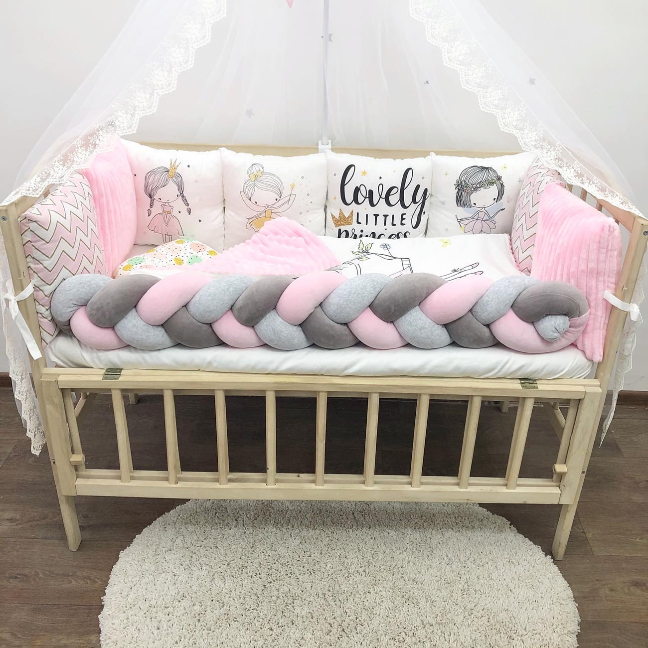 Crib Bedding Sets “Baby girl”