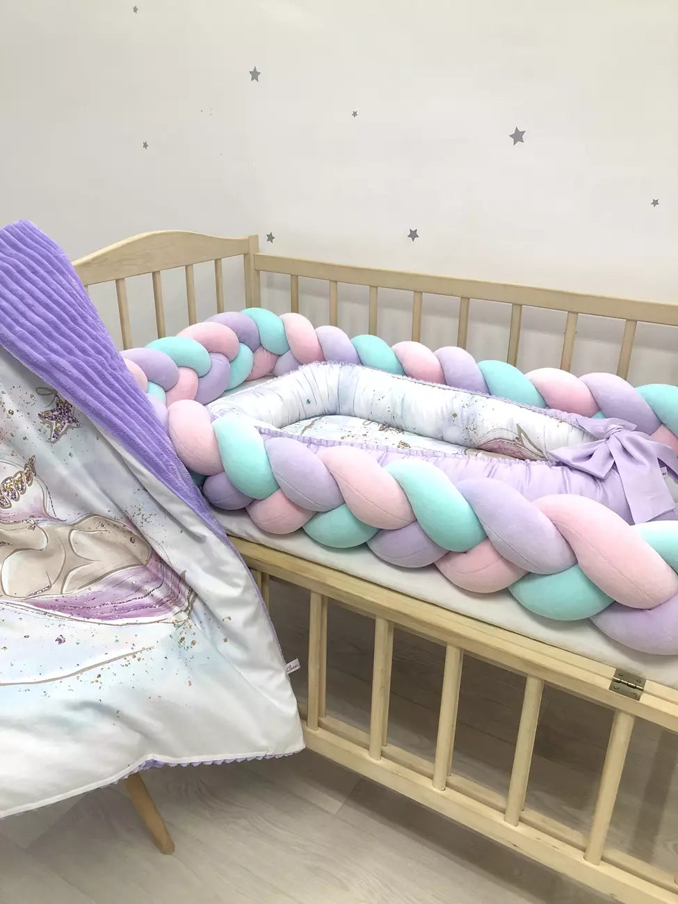 Crib set “Unicorn”