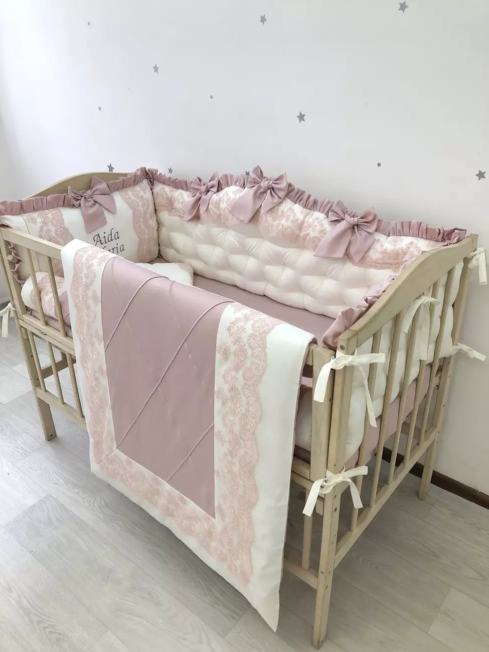 Crib set “Little Princess”