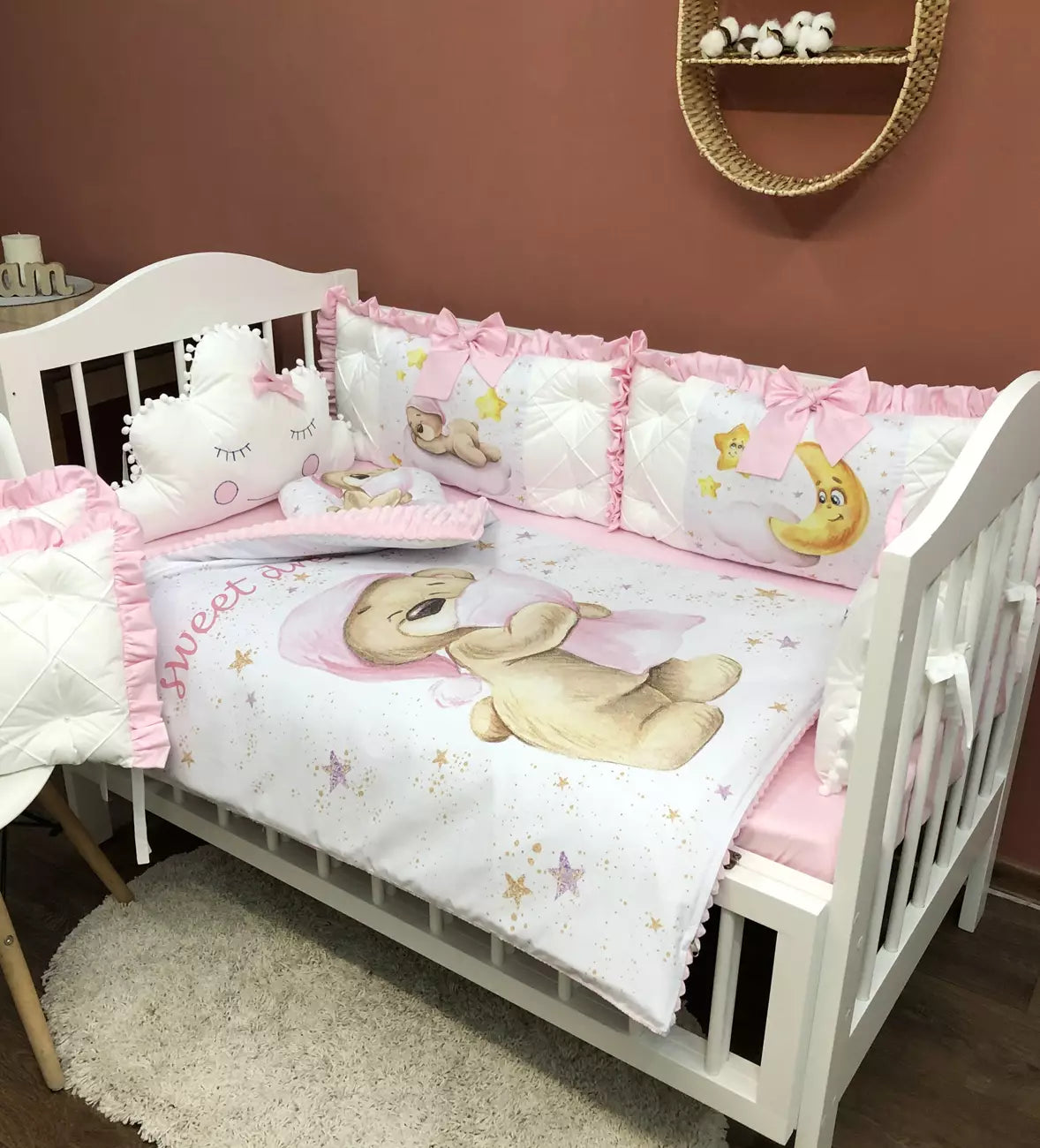 Crib set “Sweet Dreams”