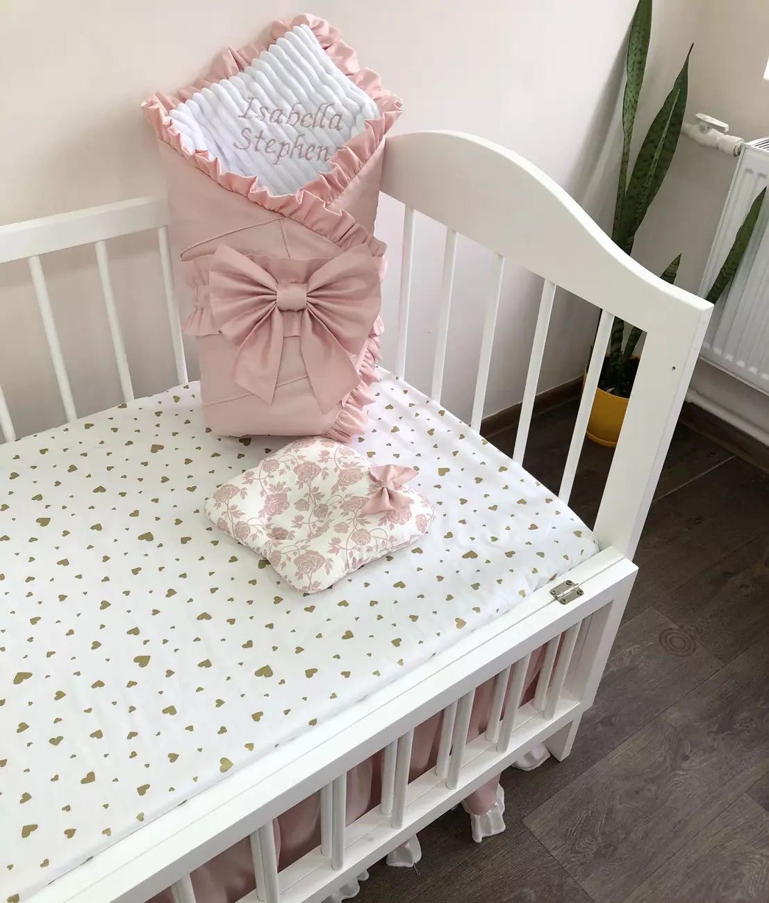 Crib set” Flowers”