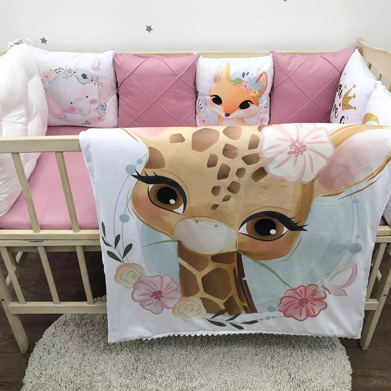 Crib set “Safari“