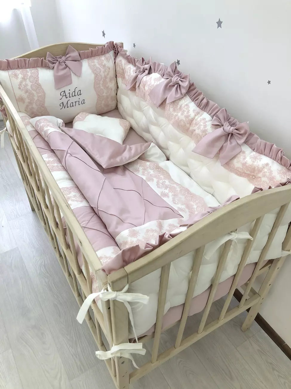 Crib set “Little Princess”