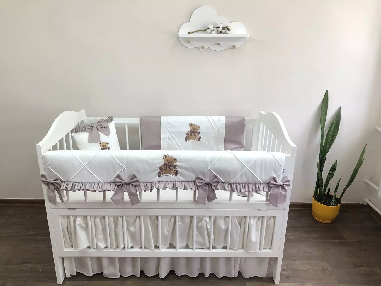 Crib set “Teddi”