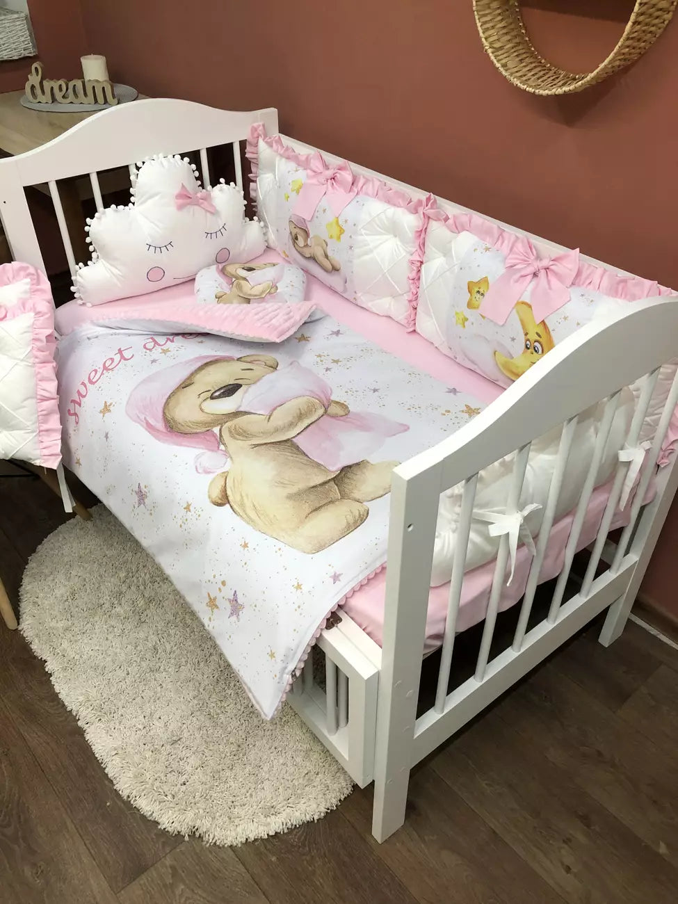 Crib set “Sweet Dreams”