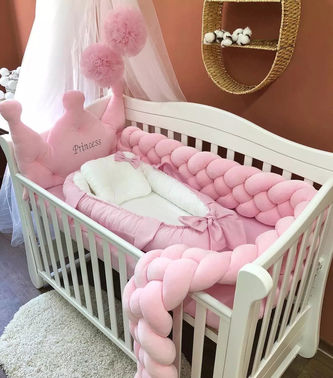 Crib set “Princess”