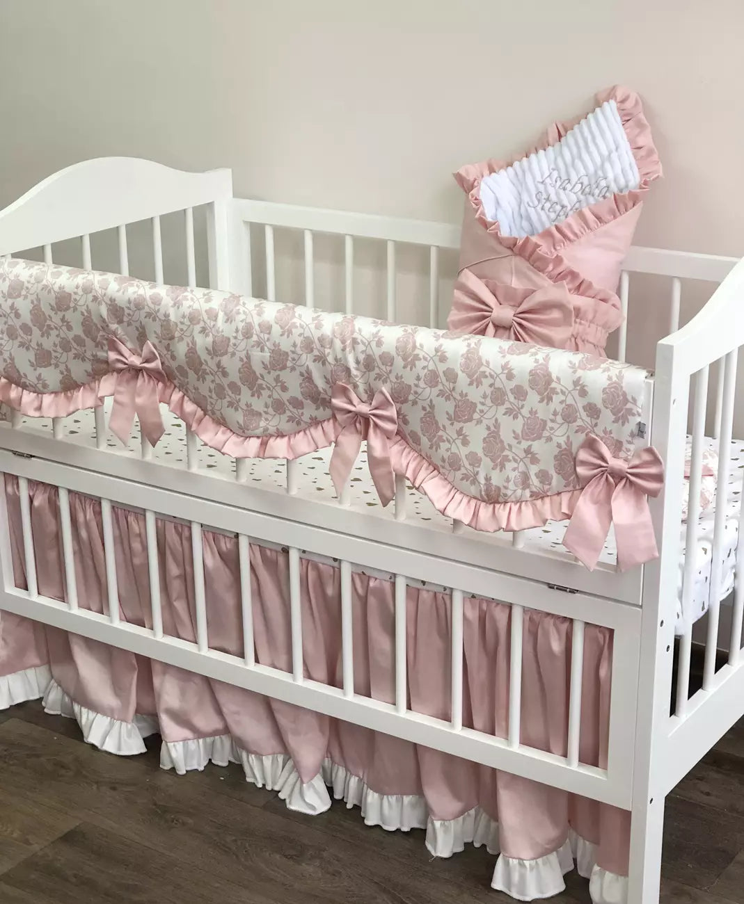 Crib set” Flowers”