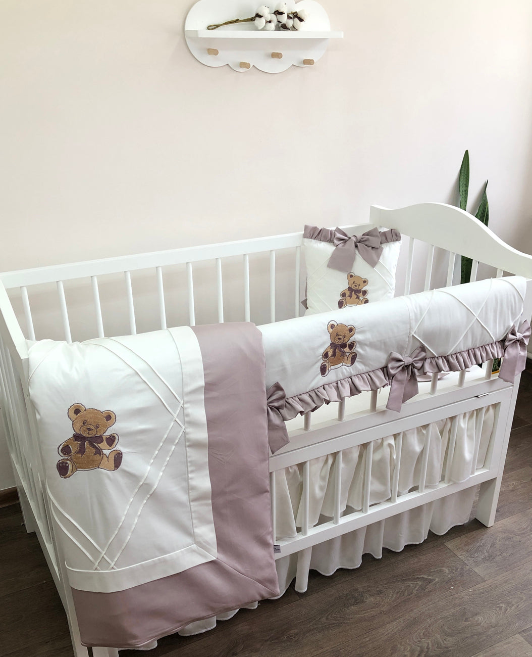 Crib set “Teddi”