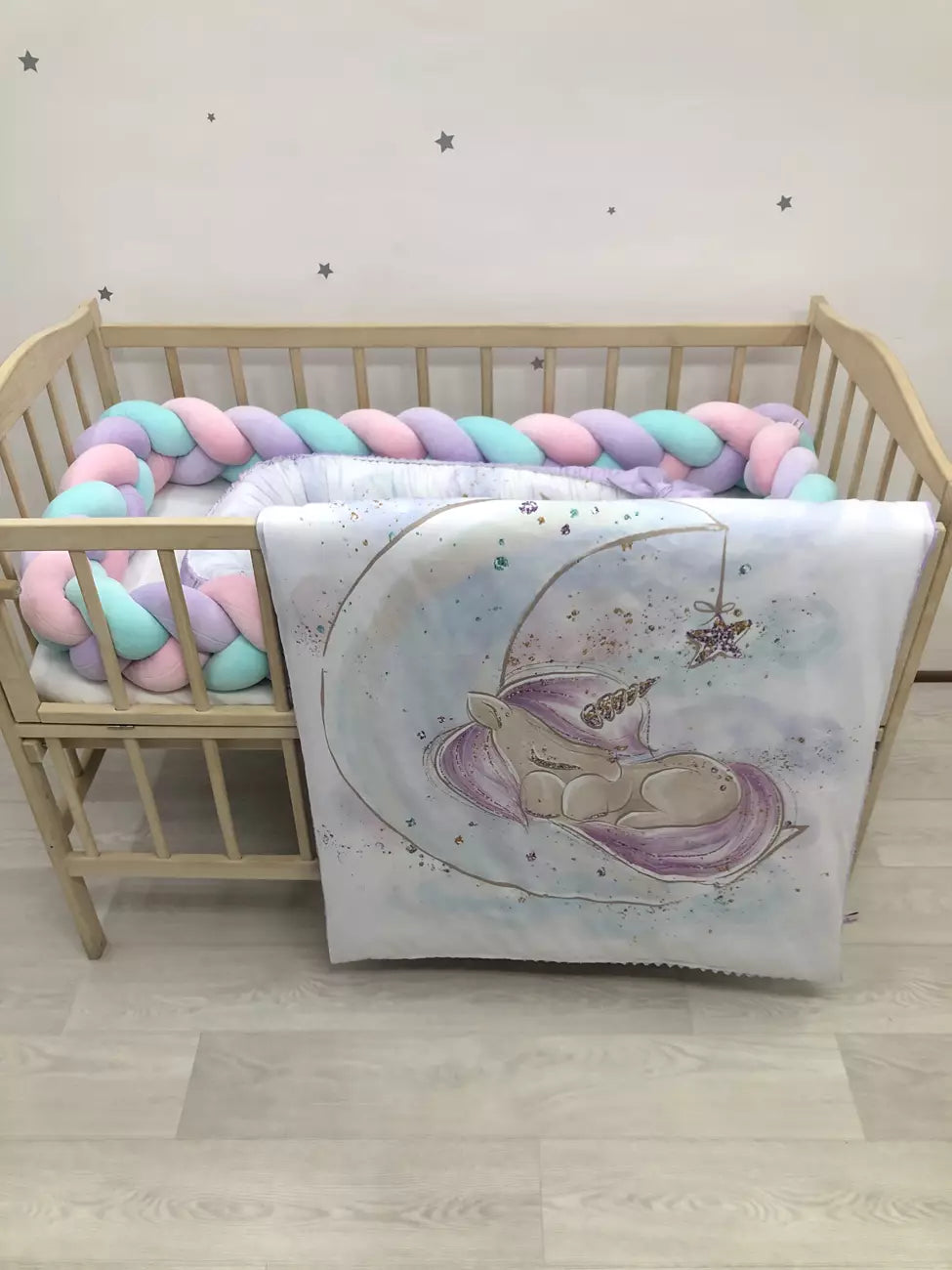 Crib set “Unicorn”