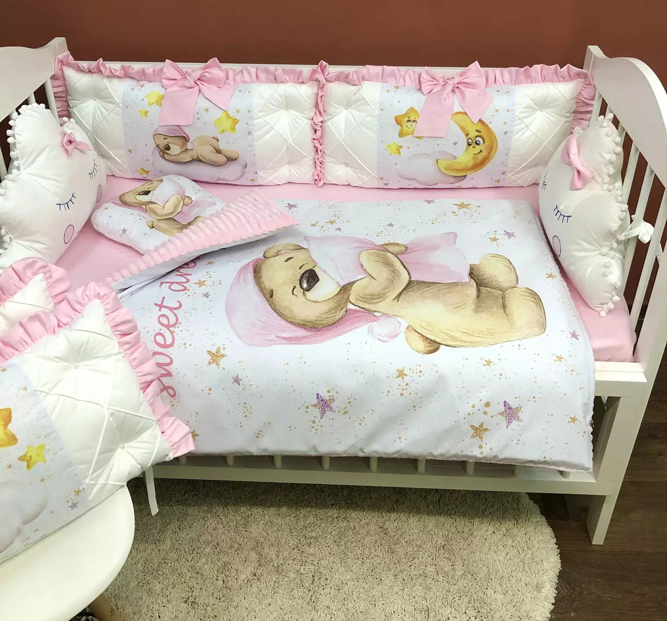 Crib set “Sweet Dreams”